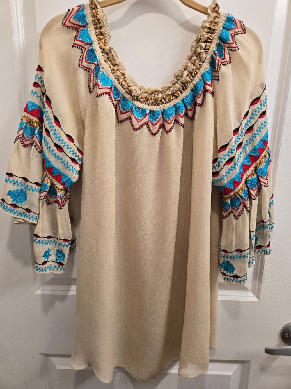 Vintage Collection Embroidered Fiesta Blouse